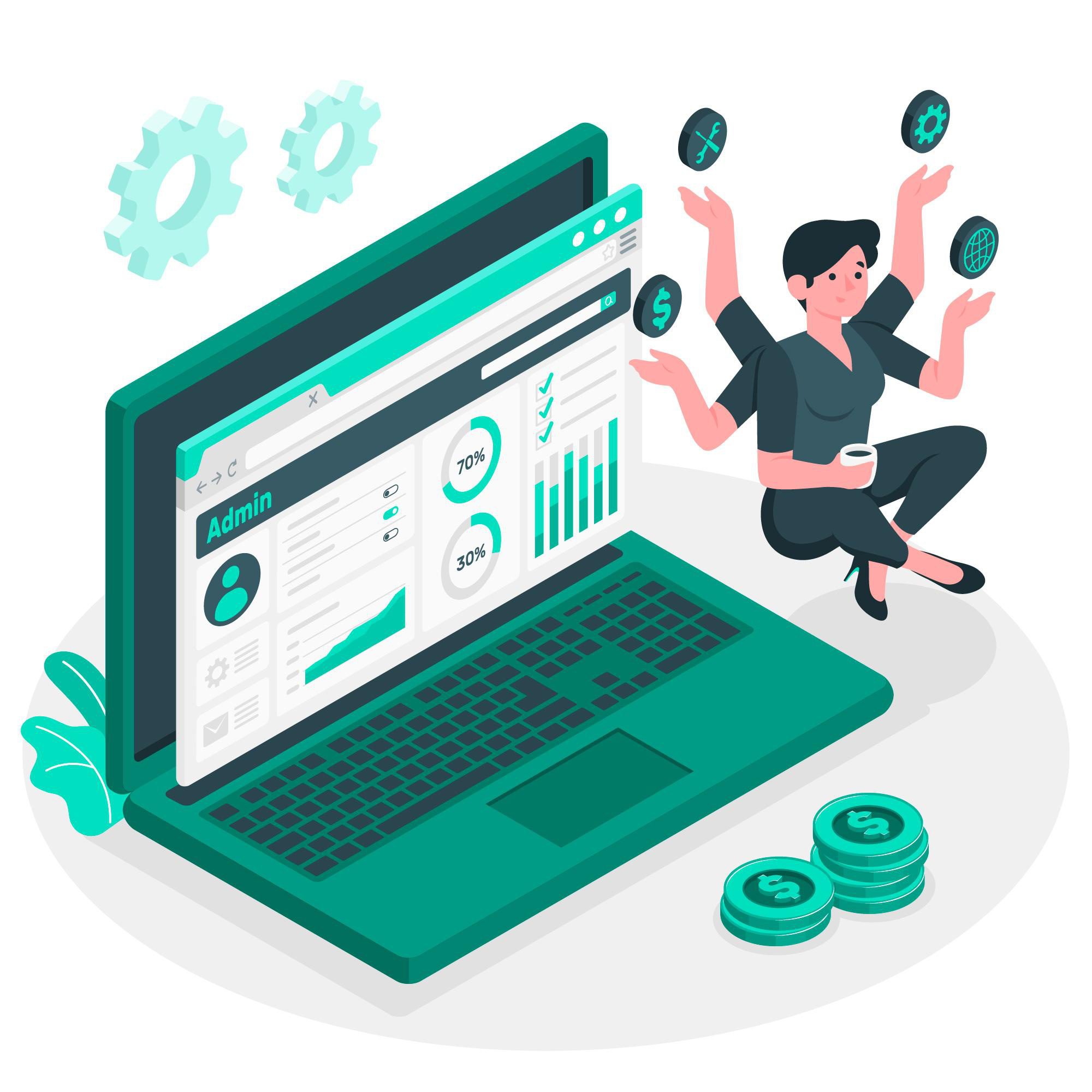 نمایی از طراحی سایت کاربرپسند با طراحی ساده و جذاب