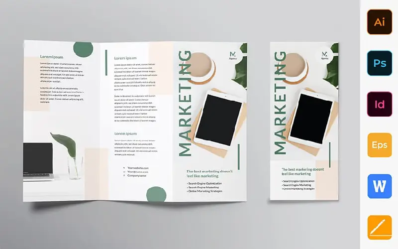 طراحی بروشور حرفه ای